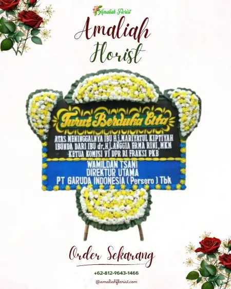 Papan Bunga Duka Pabuaran Tumpeng